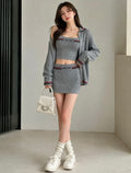 Miu Miu Knit Three-Piece Set