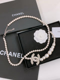 Chanel CC Pearl Chain Belt