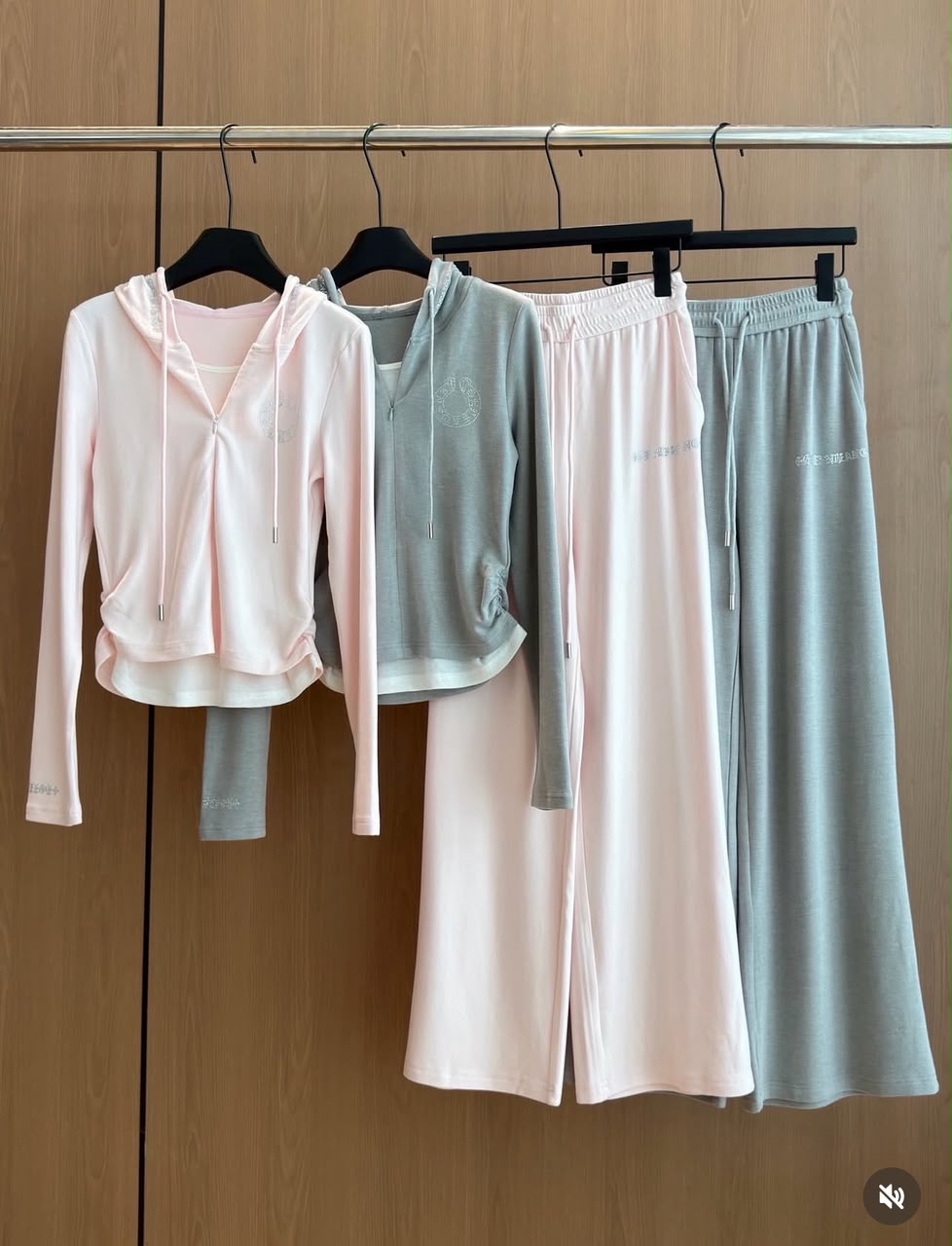 Chrome Hearts Style Casual Lounge Set