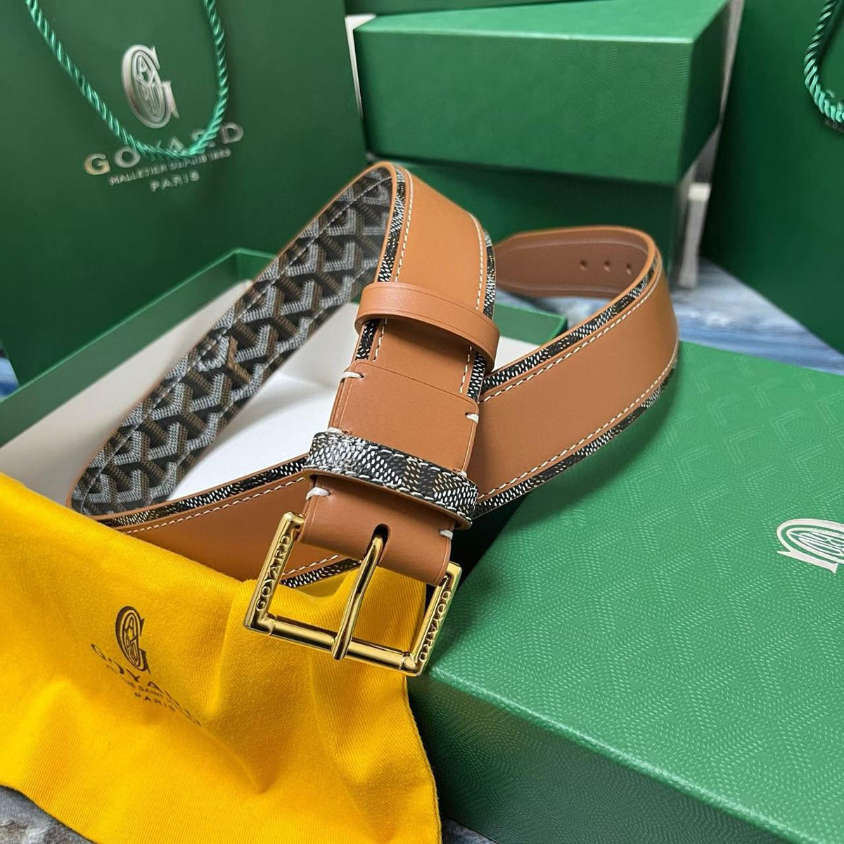 Goyard Edmond Reversible BeltEdmond Reversible Belt