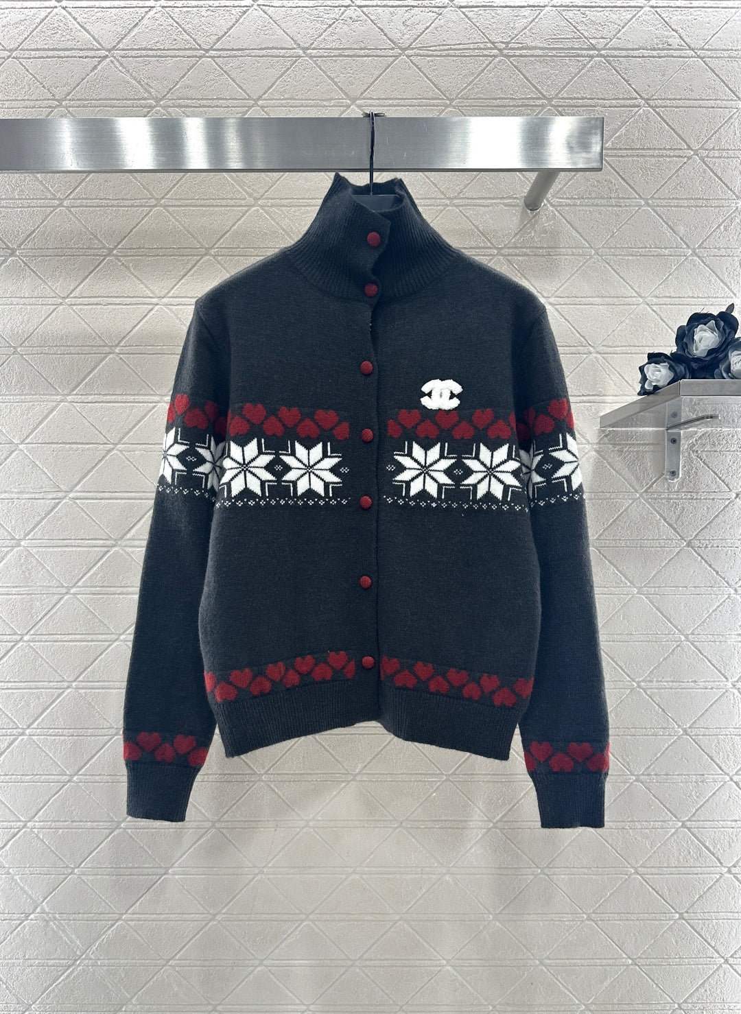 Chanel Nordic Print Wool