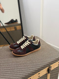 Maison Margiela Replica Calf & Lambskin Leather Sneakers