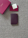 Cartier Embossed Vertical Wallet