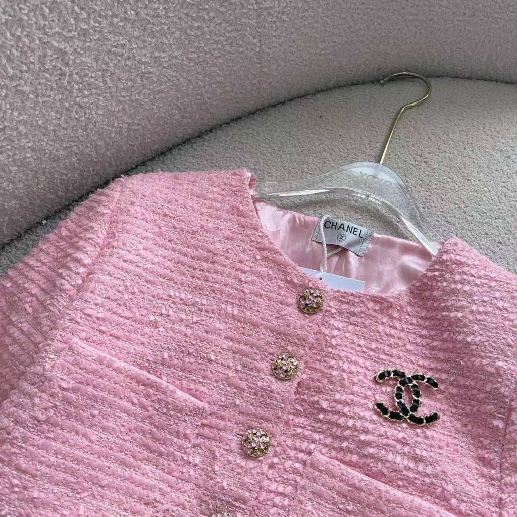 Chanel Tweed Crop Jacket