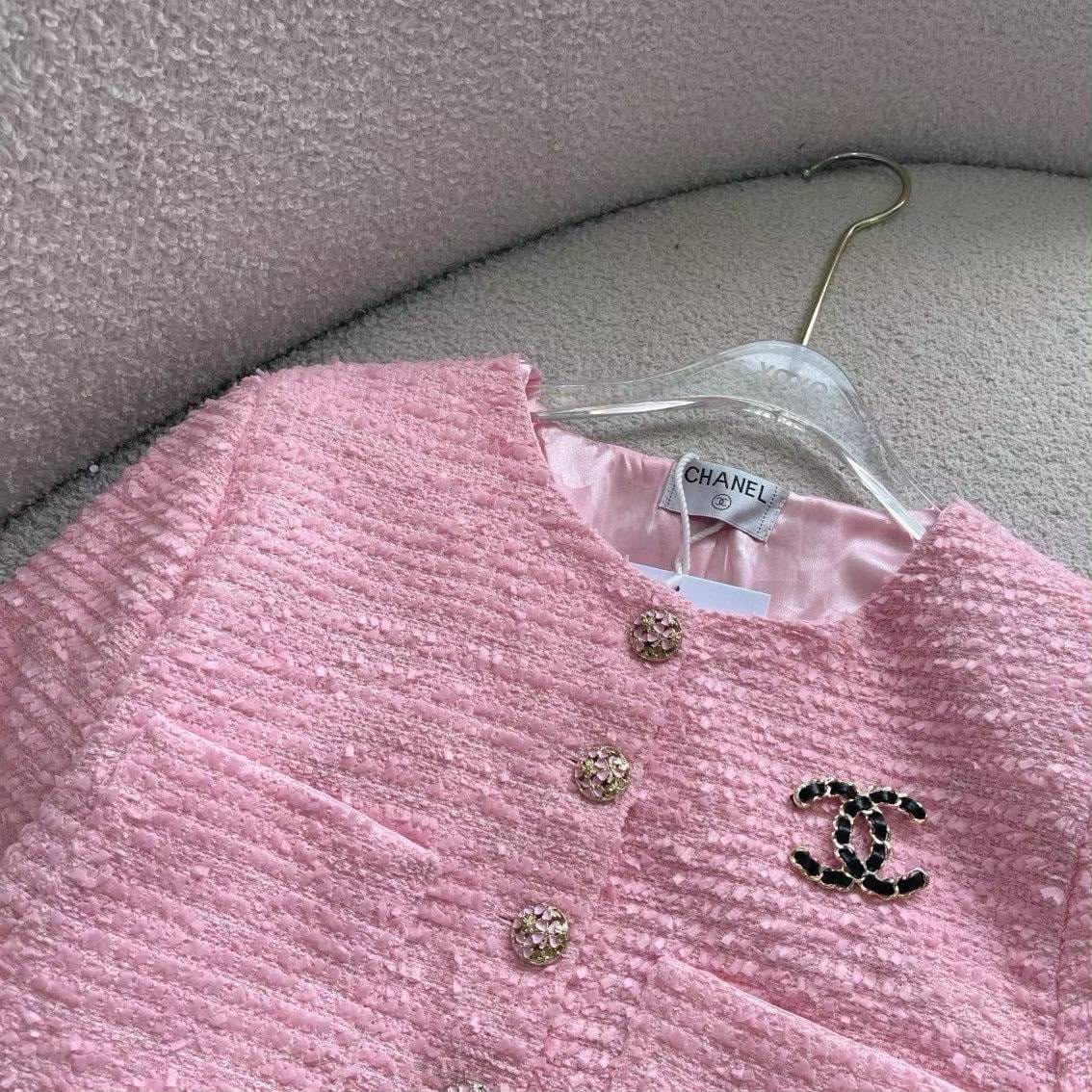 Chanel Tweed Crop Jacket
