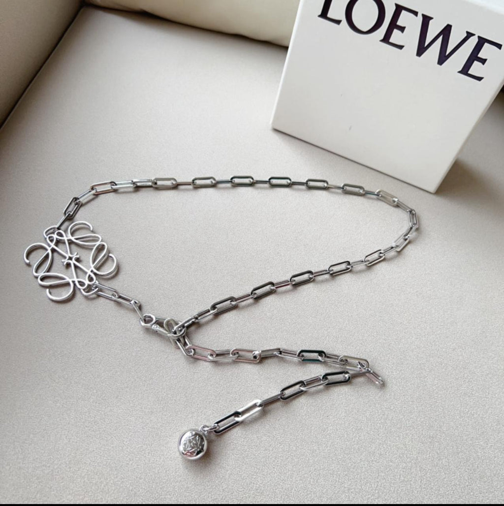 Loewe Anagram Chain Belt