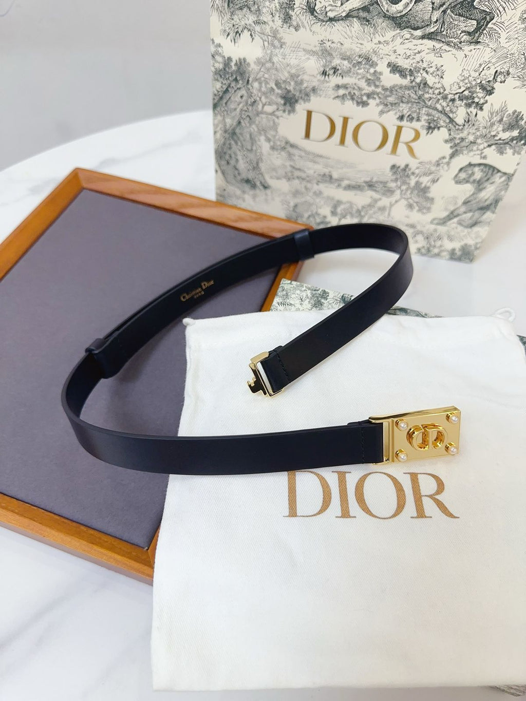 Dior D-Lock Belt