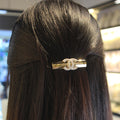Chanel CC Gold Hair Barrette