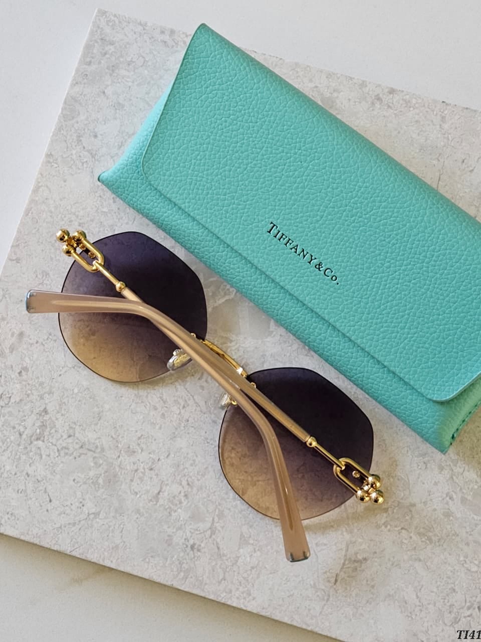 Tiffany Rimless Link Sunglasses