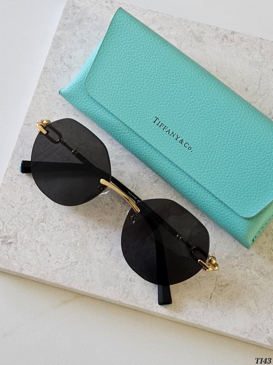 Tiffany Rimless Link Sunglasses