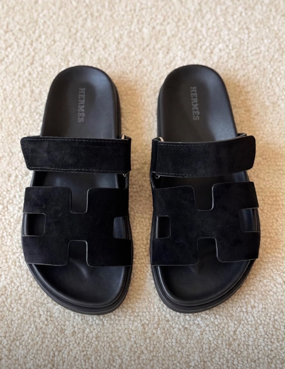 Hermès Double Strap Slides