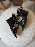 Hermès Link Strap Wedge Sandals