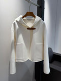 Hermès Hooded Buckle Jacket