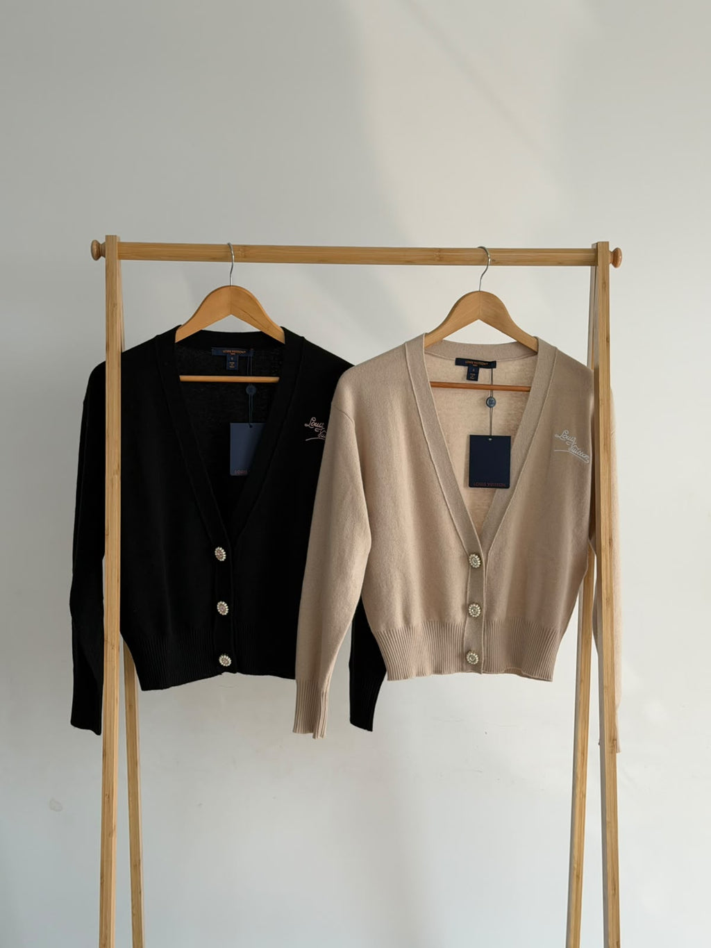 Louis Vuitton Jewel Button Cardigan
