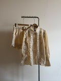 Zimmermann Lace Shirt and Shorts Set