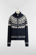 Dior Patterned Full-Zip Cardigan