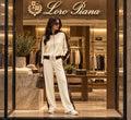 Loro Piana Side-Stripe Zip Jacket and Wide-Leg Trousers Set