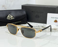 MAYBACH Double-Bridge Rectangular Sunglasses