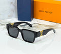 Louis Vuitton Square Logo-Temple Sunglasses