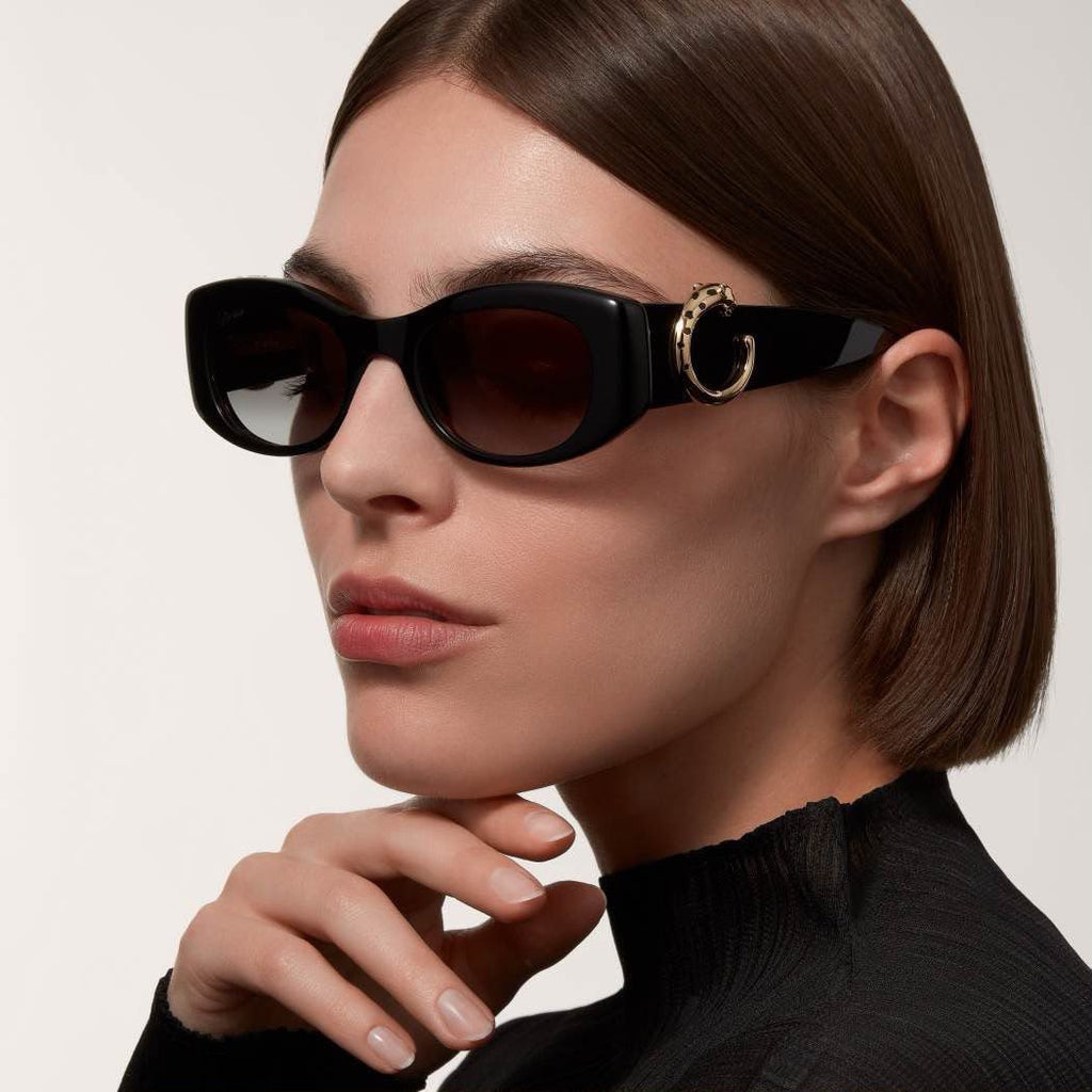 Cartier Panther-Detail Sunglasses