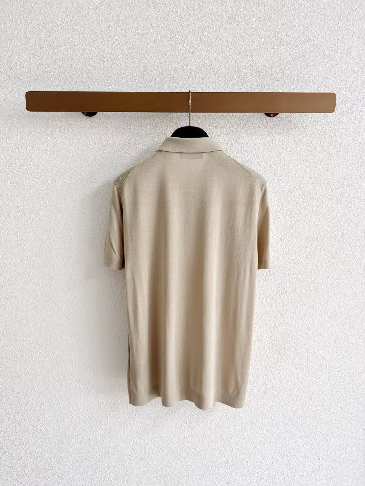 Loro Piana Textured Short-Sleeve Polo Shirt