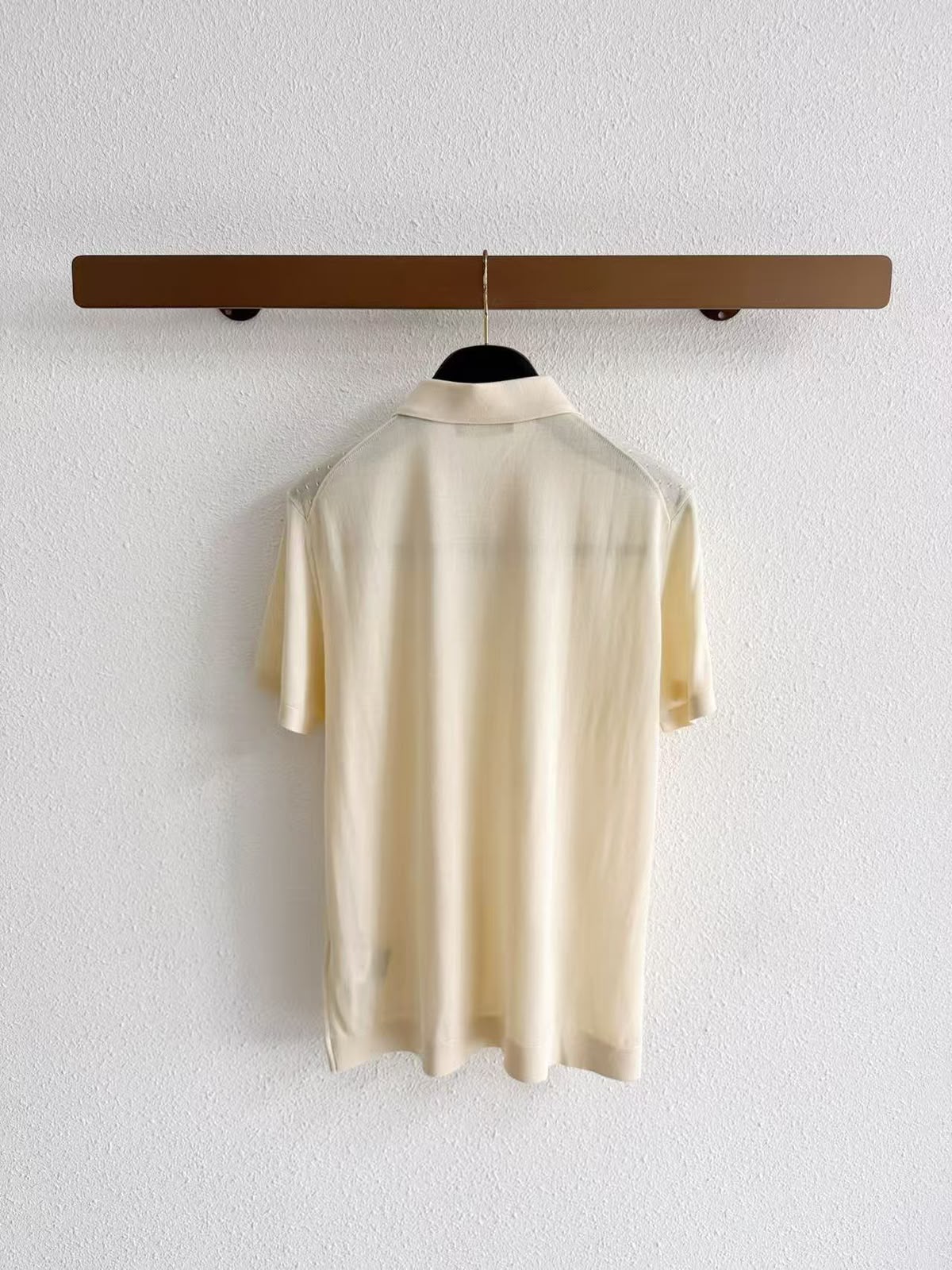 Loro Piana Textured Short-Sleeve Polo Shirt