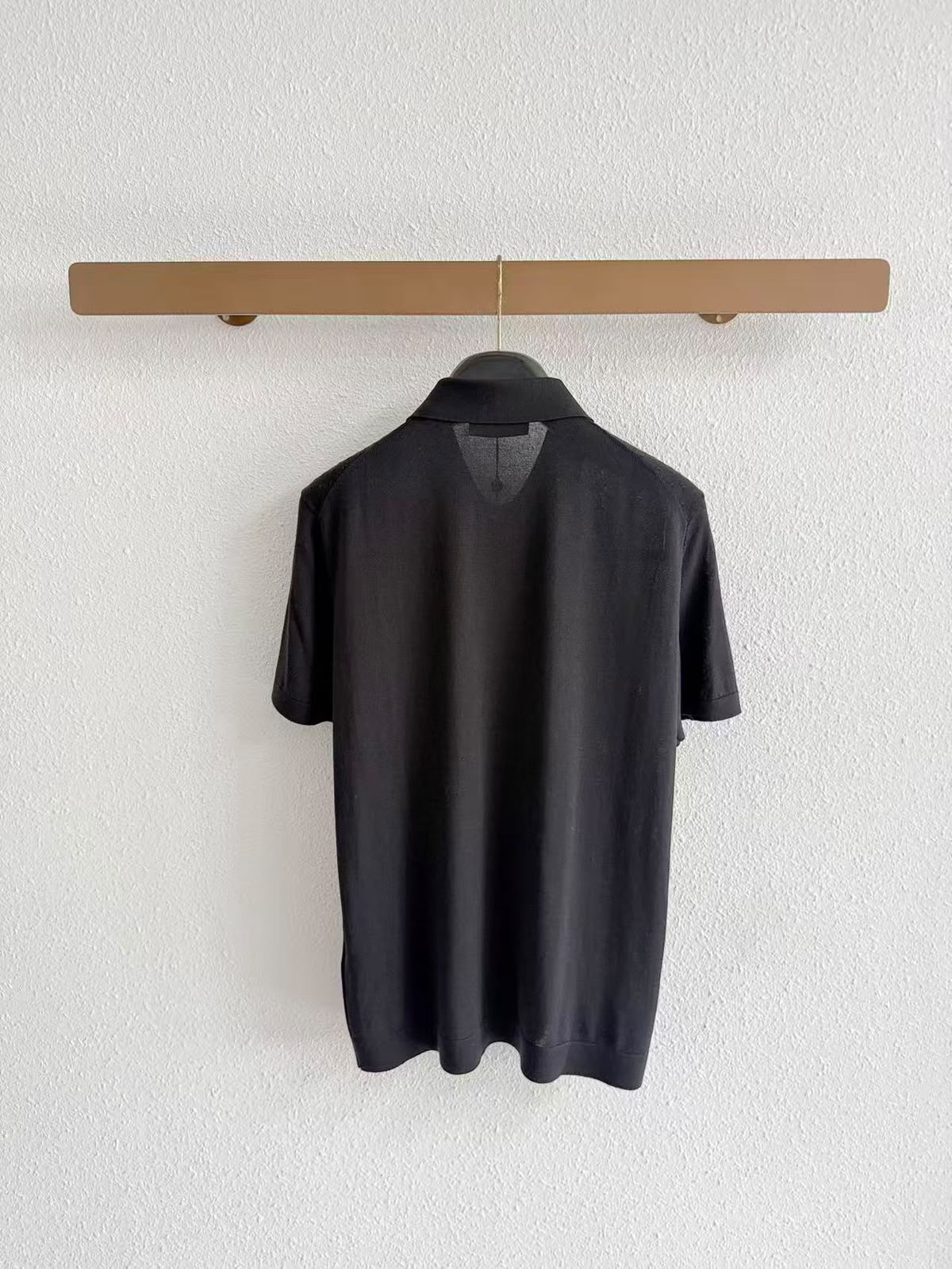 Loro Piana Textured Short-Sleeve Polo Shirt