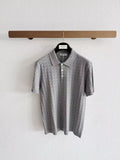 Brunello Cucinelli Cable-Knit Short-Sleeve Polo Shirt