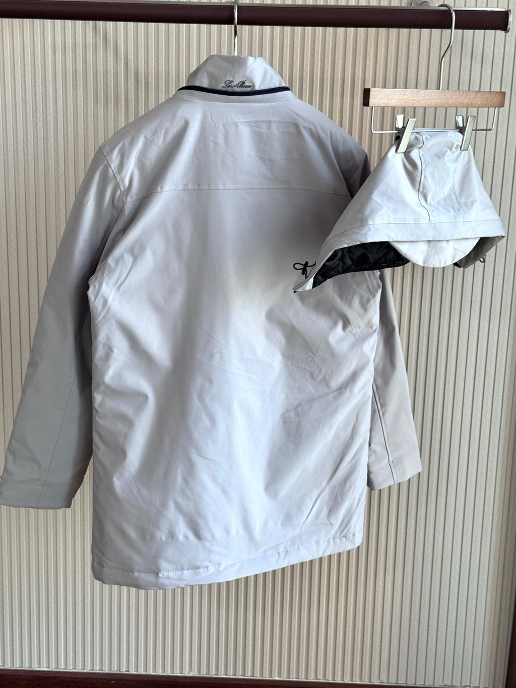 Loro Piana Detachable-Hood Zip Jacket