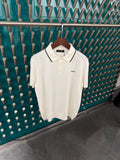 ZEGNA Contrast-Collar Short-Sleeve Polo Shirt