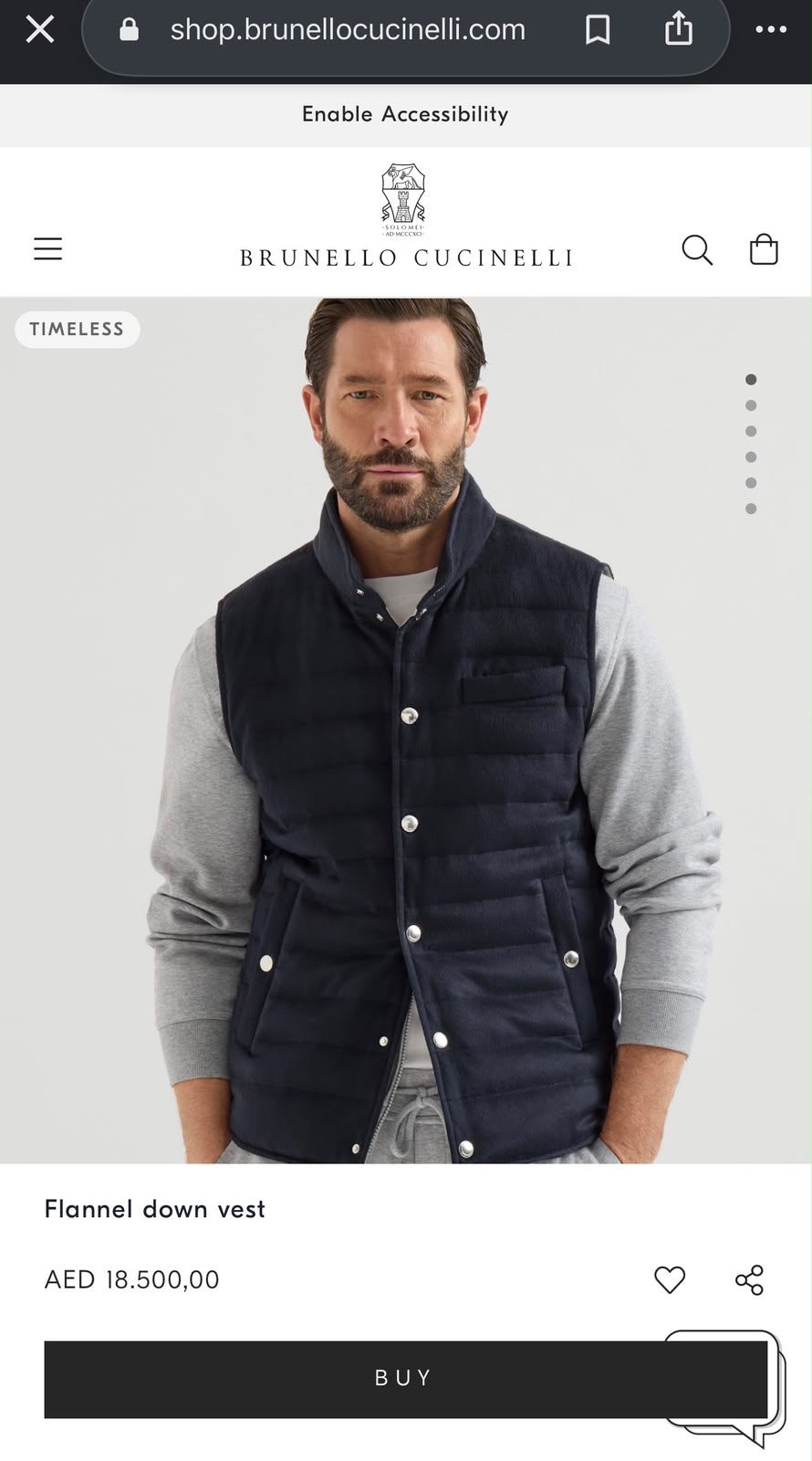 Brunello Cucinelli Snap-Front Quilted Vest