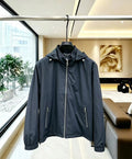 Loro Piana Hooded Zip-Front Jacket