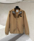 MONCLER Logo-Collar Zip Jacket