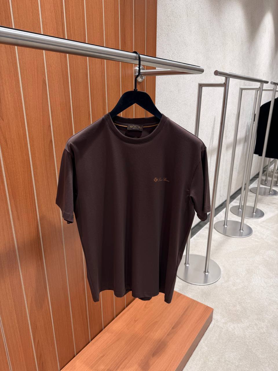 Loro Piana Small-Logo Crewneck T-Shirt