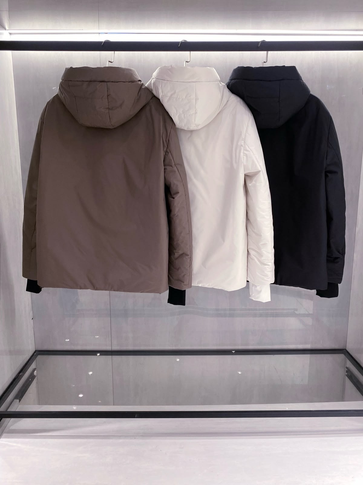 MONCLER Chest-Logo Hooded Zip Jacket