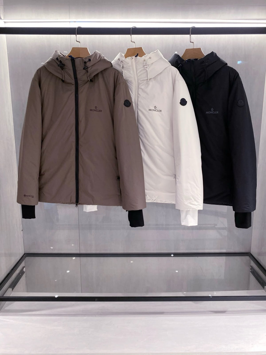 MONCLER Chest-Logo Hooded Zip Jacket