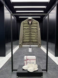MONCLER Quilted-Front Chest-Pocket Zip Jacket