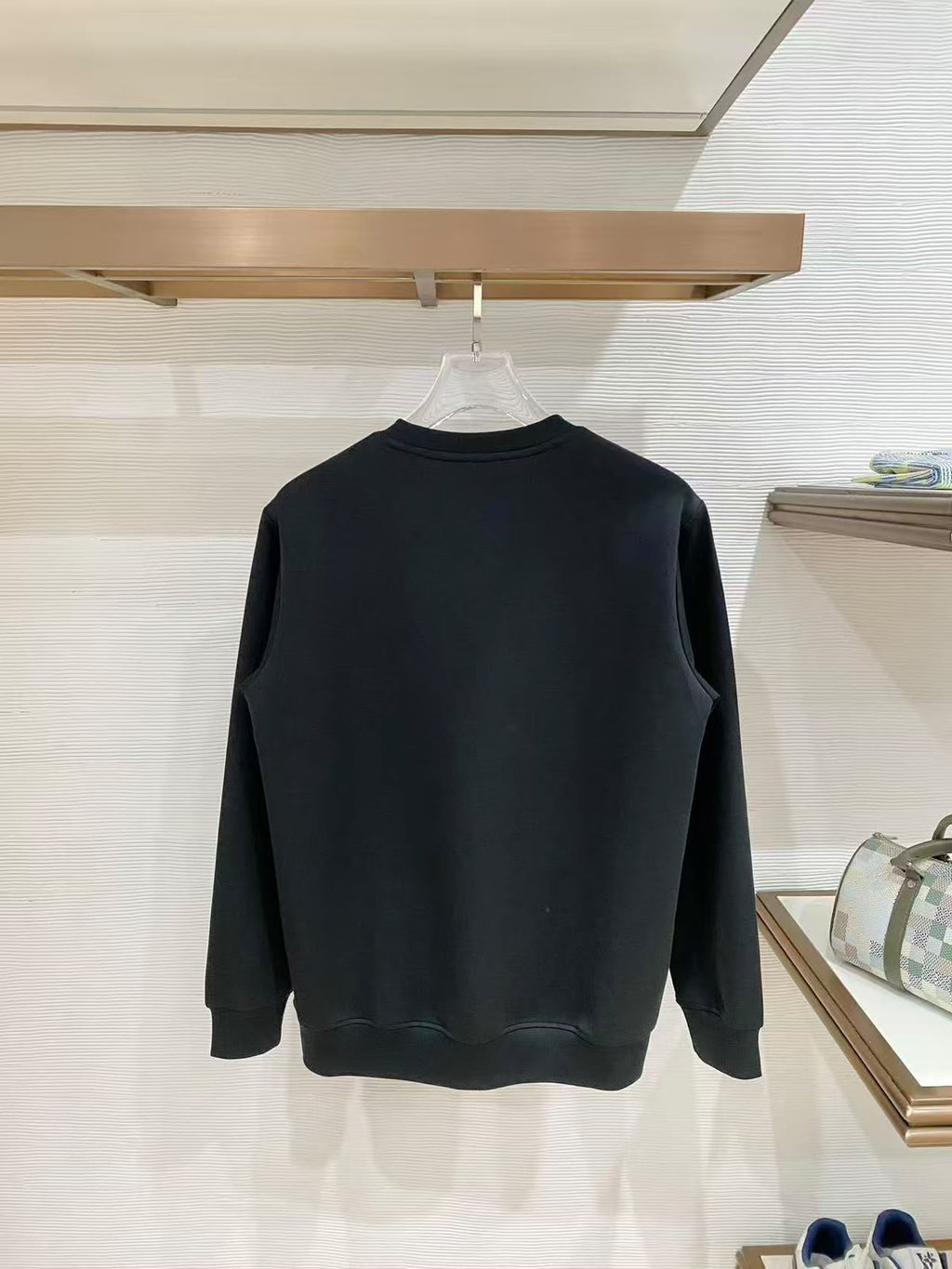 HERMES Equestrian-Motif Crewneck Sweatshirt