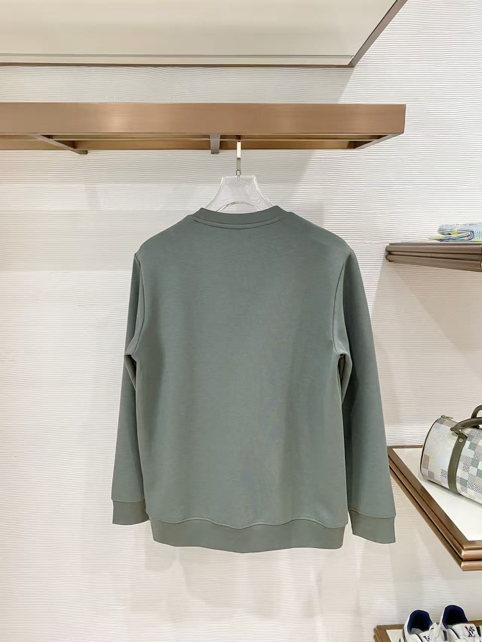 HERMES Equestrian-Motif Crewneck Sweatshirt