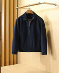 Loro Piana Collared Zip-Front Jacket