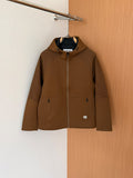 LOEWE Hooded Zip-Front Jacket