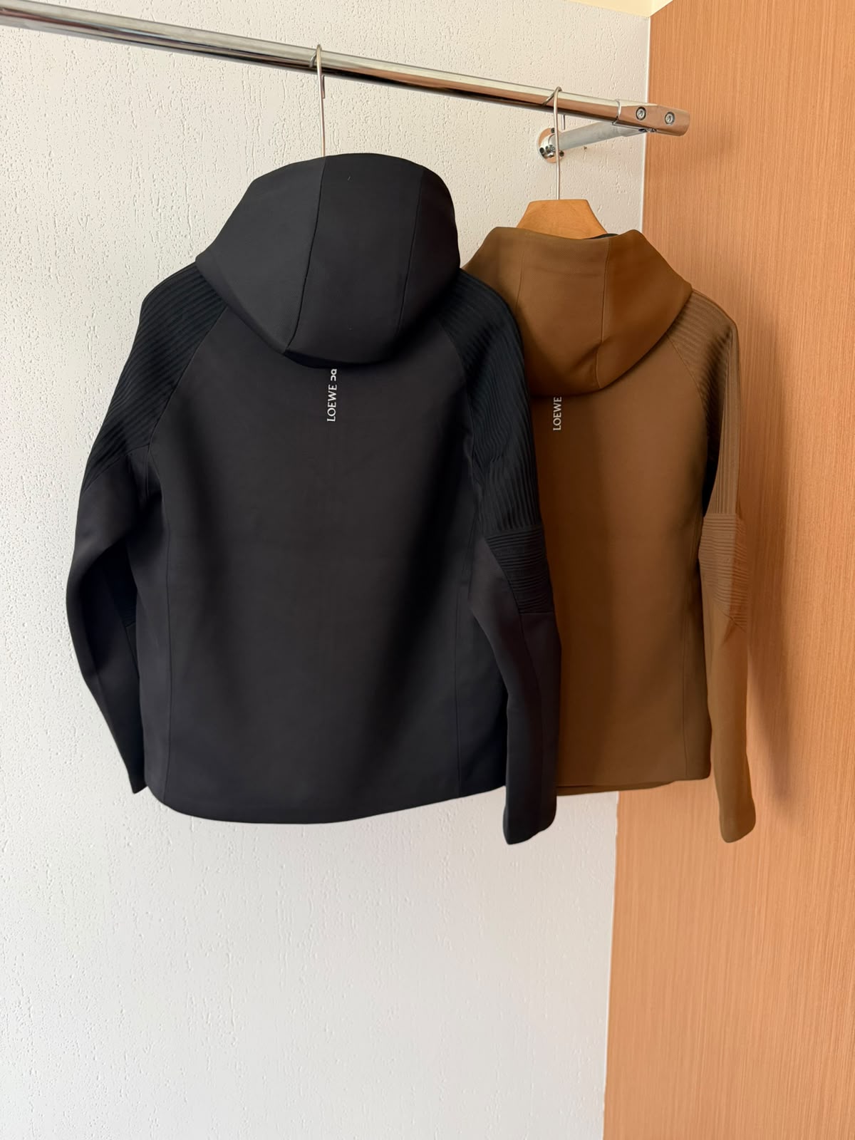 LOEWE Hooded Zip-Front Jacket