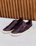 ZEGNA Textured-Panel Slip-On Sneakers