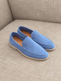 Loro Piana Summer Walk Loafers - Blue Collection