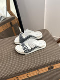 LV Double-Buckle Slide Sandals