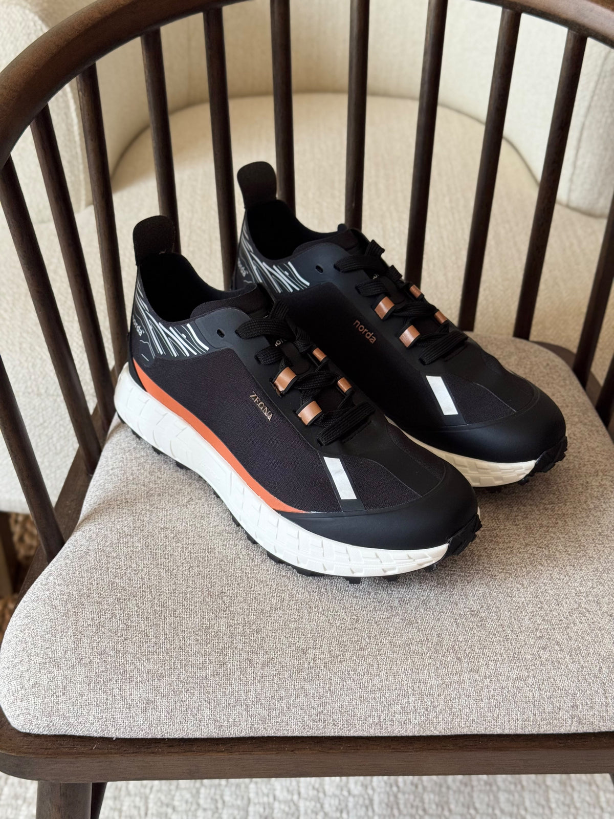 ZEGNA x NORDA Lace-Up Sneakers
