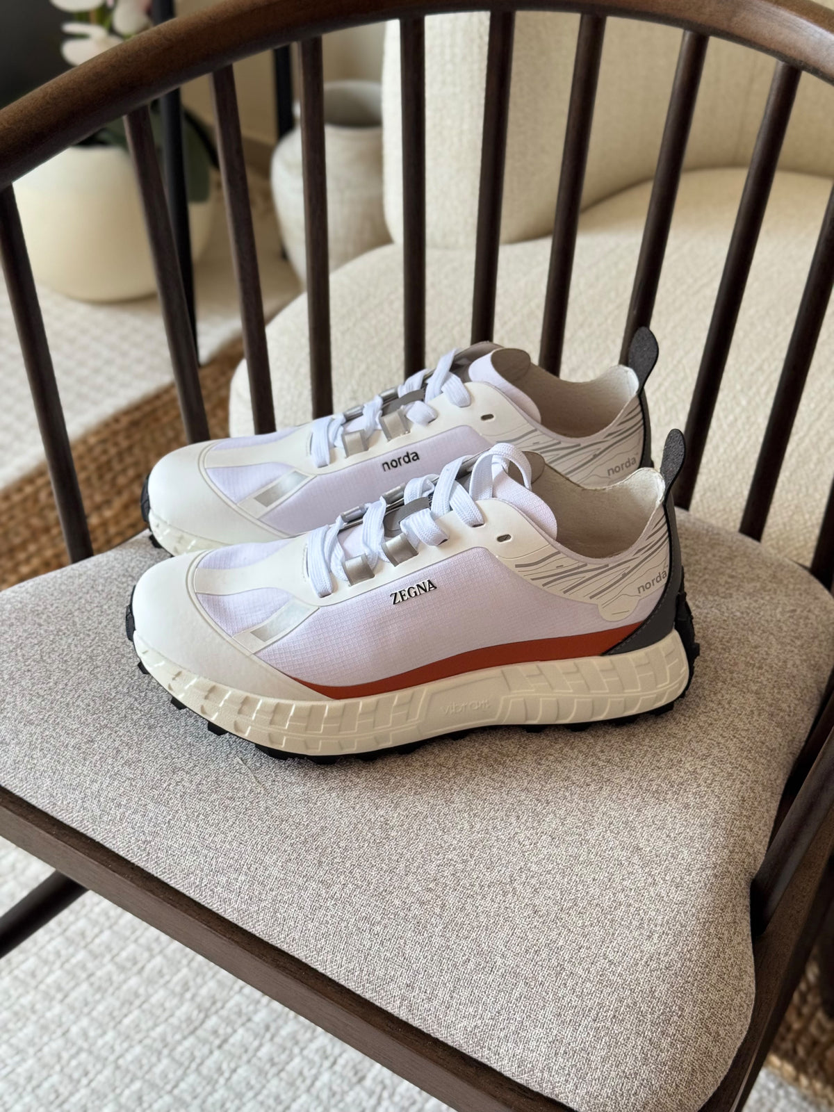 ZEGNA x NORDA Lace-Up Sneakers