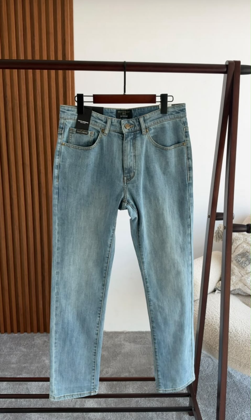 Dolce & Gabbana Light-Wash Jeans