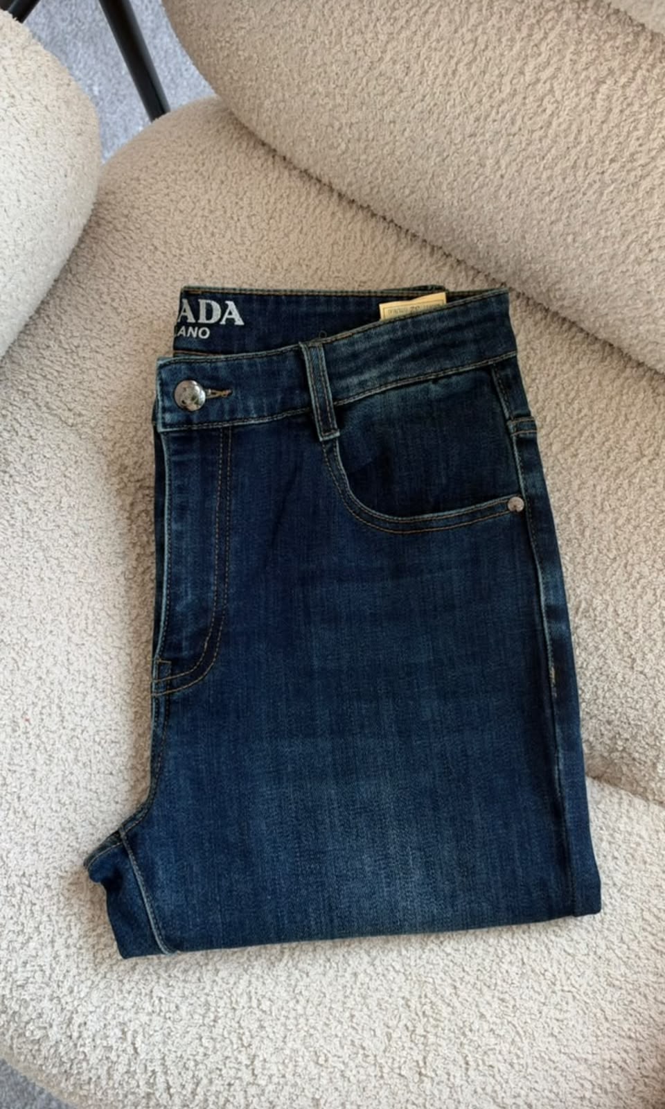 Prada Triangle-Pocket Jeans