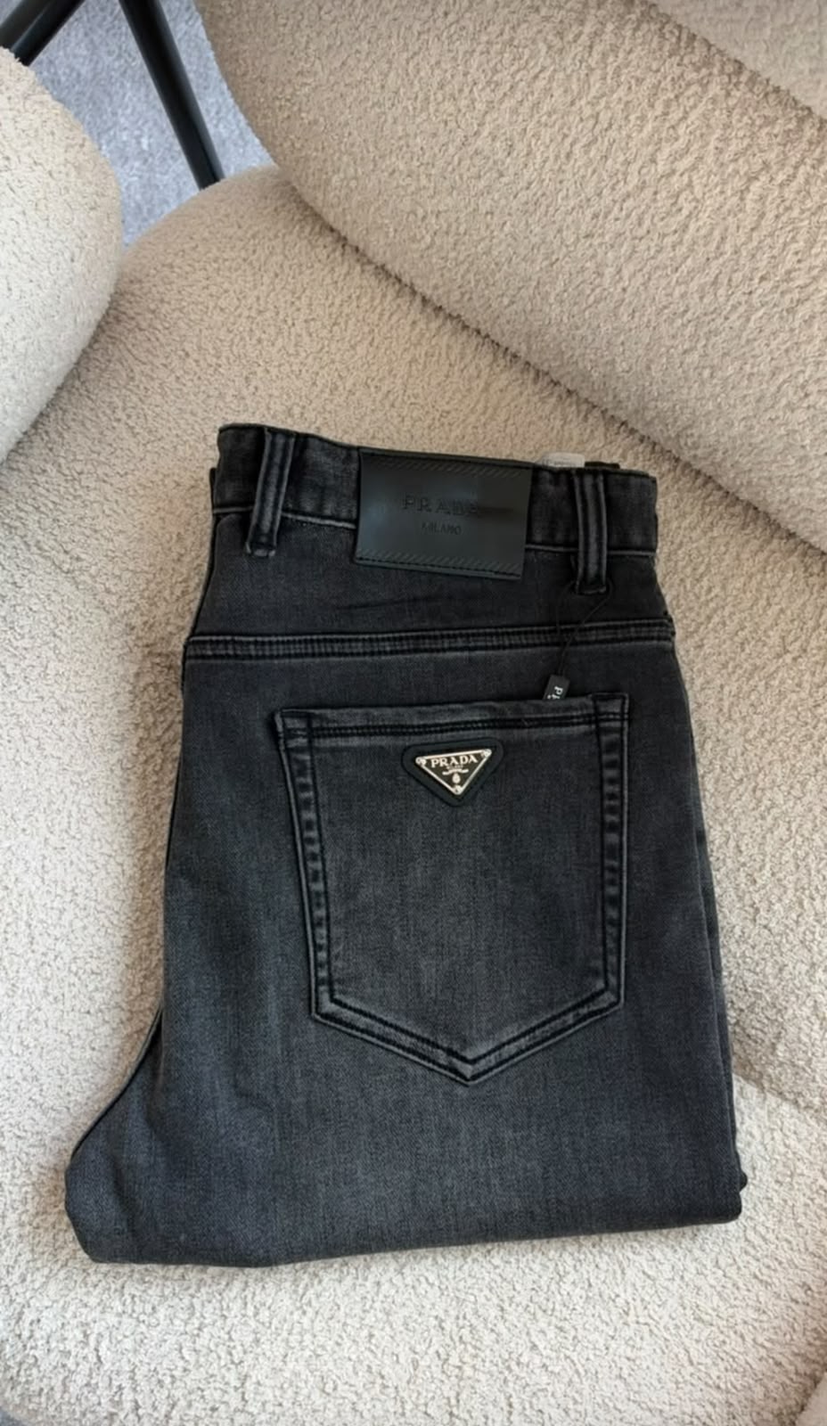 Prada Triangle-Pocket Jeans